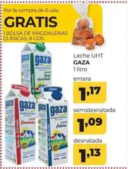 Alimerka Gaza - leche uht oferta