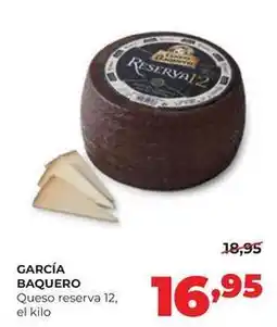 Alimerka García baquero - queso reserva 12 oferta