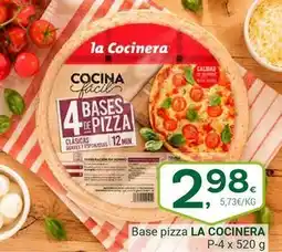 Supermercados Dani La cocinera - base pizza oferta