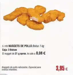 Abordo Nuggets de pollo oferta