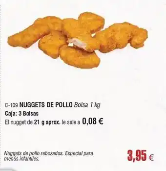 Abordo Nuggets de pollo oferta