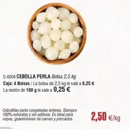 Abordo Ideal - cebolla perla oferta