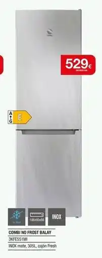Milar Balay - combi no frost oferta