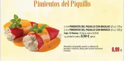 Abordo Pimientos del piquillo con bacalao oferta