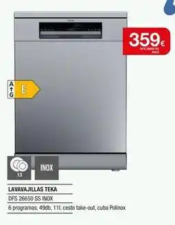 Milar Teka - lavavajillas oferta