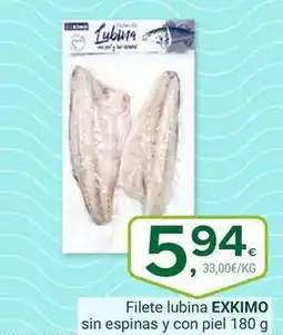 Supermercados Dani Exkimo - filete lubina sin espinas y con piel oferta
