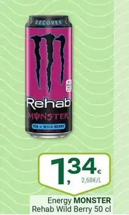 Supermercados Dani Monster - energy wild berry oferta