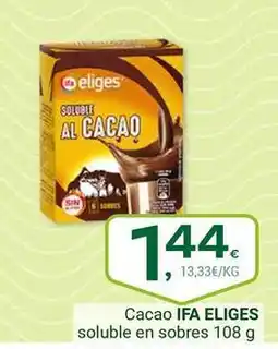Supermercados Dani Ifa eliges - cacao soluble oferta