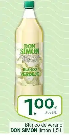Supermercados Dani Don simón - blanco de verano limon oferta