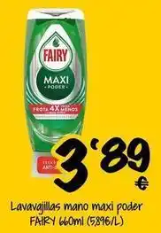 Cash Fresh Fairy - lavavajillas mano maxi poder oferta
