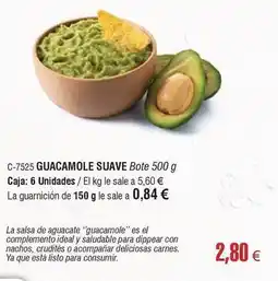 Abordo Ideal - guacamole suave oferta