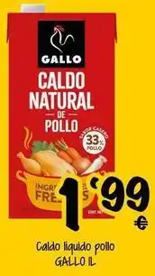Cash Fresh Gallo - caldo liquido pollo oferta