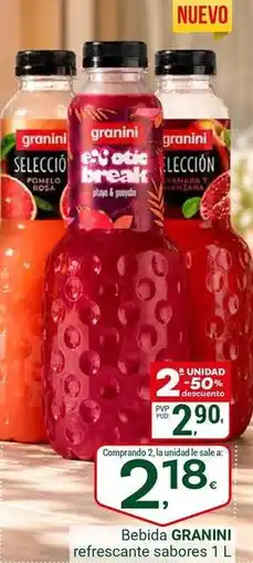 Supermercados Dani Granini - bebida refrescante sabores oferta