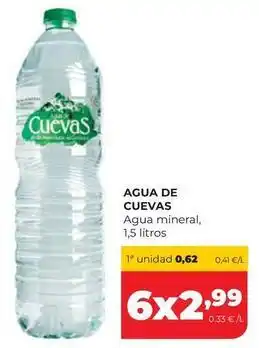 Alimerka Agua de cuevas - agua mineral oferta