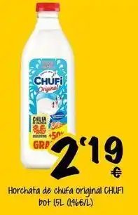 Cash Fresh Chufi - horchata de chufa original oferta