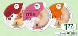 Supermercados Dani De oro - rosquita serrano, mixta o lomo oferta