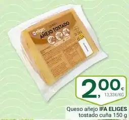 Supermercados Dani Ifa eliges - queso anejo tostado cuna oferta