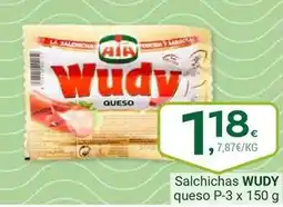 Supermercados Dani Wudy - salchichas queso oferta