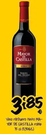 Cash Fresh Mayor de castilla - vino ribulero tinto mà oferta