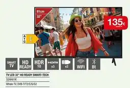 Milar Tv led 32 hd smart-tech oferta