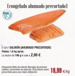 Abordo Salmon precortado oferta