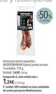 El Corte Inglés El corte inglés - hueso para perros pequeños natural jamón serrano oferta