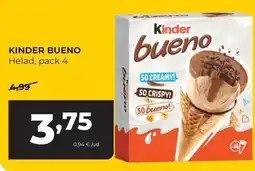 Alimerka Kinder - bueno helad oferta