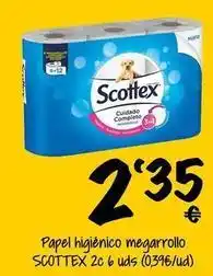 Cash Fresh Scottex - papel higienico megarrollo oferta