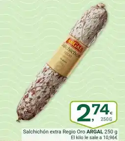 Supermercados Dani Argal - salchichon extra regio oro oferta