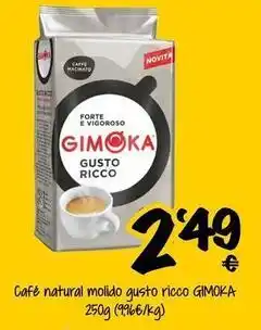 Cash Fresh Gimoka - café natural molido gusto ricco oferta