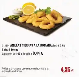 Abordo Prima - anillas tiernas a la romana oferta