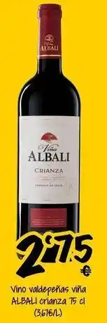 Cash Fresh Viña albali - vino crianza oferta