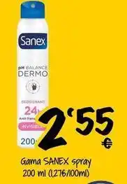 Cash Fresh Sanex - gama spray oferta