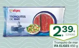 Supermercados Dani Ifa eliges - tronquito de mar oferta