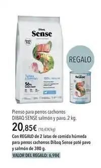 El Corte Inglés Dibaq - pienso para perros cachorros salmón y pavo oferta