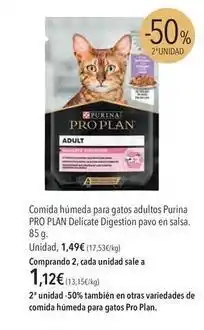 El Corte Inglés Purina - comida húmeda para gatos adultos oferta