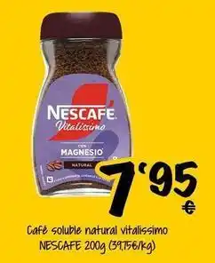Cash Fresh Nescafé - café soluble natural vitalissimo oferta