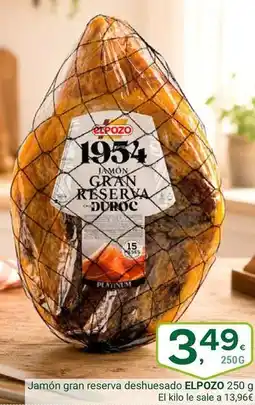 Supermercados Dani Elpozo - jamón gran reserva deshuesado oferta
