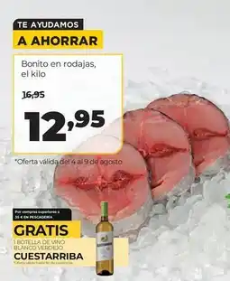 Alimerka Blanco - bonito en rodajas oferta