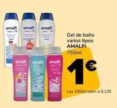 Supeco Amalfi - gel de baño oferta