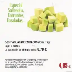 Abordo La planta - aguacate en dados oferta