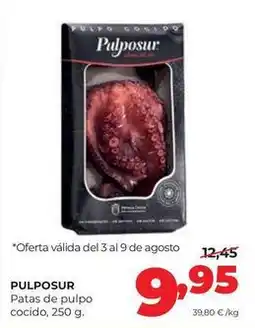 Alimerka Patas de pulpo cocido oferta
