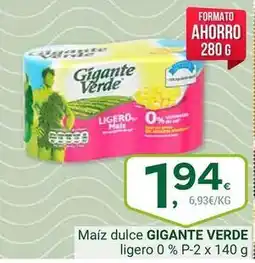 Supermercados Dani Gigante verde - maiz dulce oferta
