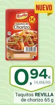 Supermercados Dani Revilla - taquitos de chorizo oferta