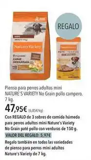El Corte Inglés Valor - pienso para perros adultos mini oferta