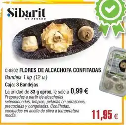 Abordo Sibarit - flores de alcachofa confitadas oferta