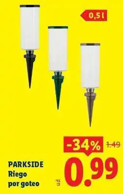Ocine Parkside - riego por goteo oferta