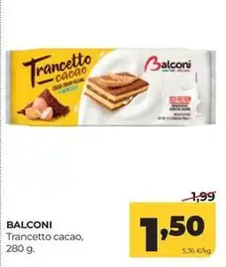 Alimerka Balconi - trancetto cacao oferta