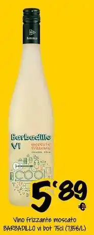 Cash Fresh Barbadillo - vino frizzante moscato oferta