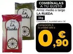 Supeco La rueda - arroz medio oferta